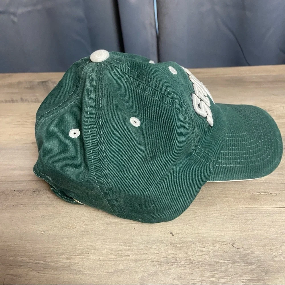 Michigan State Spartans Adjustable Green Hat Cap‎